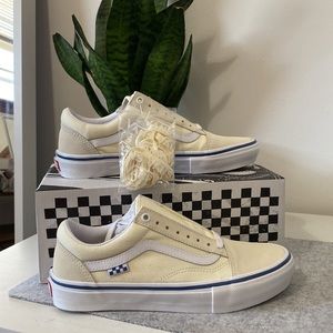 Vans Skate Old Skool - OFF WHITE - NWT